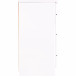 Nevada 6 Drawer Chest White Gloss - Additional view 4