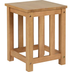 Seconique Pair Of Richmond Dining Room Bar Stools  Oak Varnish