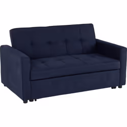 Atlas Sofa Bed - Navy Blue Fabric