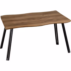 Seconique Quebec Wave Edge Dining Table