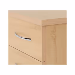 Nevada Bedroom Furniture Range - Sonoma Oak Effect - 3 Drawer Bedside