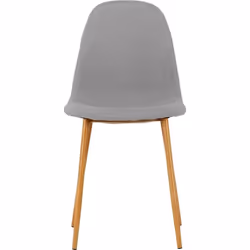 Barley Set of 4 Dining Chairs in Grey Fabric