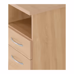 Nevada Bedroom Furniture Range - Sonoma Oak Effect - 2 Drawer Bedside