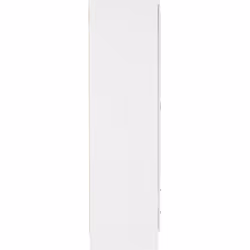 Nevada 6 Door 2 Drawer Mirrored Wardrobe White Gloss Finish Hanging Rail - Additional view 7