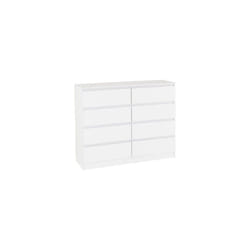 Malvern 8 Drawer Chest White
