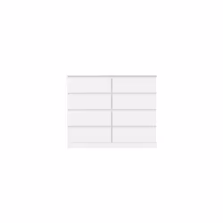 Malvern 8 Drawer Chest White