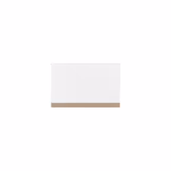 Malvern 6 Drawer Chest of Drawers in White Recessed Handles Metal Runners - Additional view 4