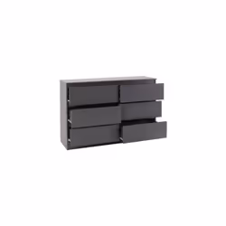Malvern 6 Drawer Chest - Grey
