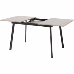 Avery Extending Dining Room Table - Concrete & Grey Oak Effect