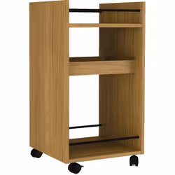 Naples Serving Cart/Side Table Oak Effect