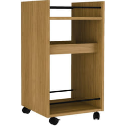 Naples Serving Cart/Side Table Oak Effect