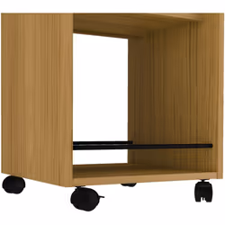 Naples Serving Cart/Side Table Oak Effect