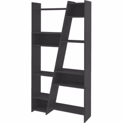 Seconique Naples Tall Bookcase in Grey, W 930mm x D 300mm x H 1790mm