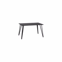 Marlow Dining Set Black Marble Effect 4 Black Velvet Chairs