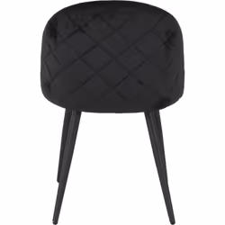 Marlow Chairs Black Velvet priced at a pack of 4 Chairs
