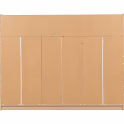 Nevada 3 Door Sliding Wardrobe White Gloss