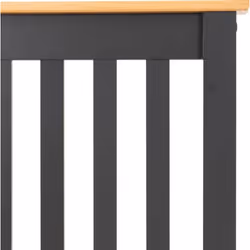 Monaco 3ft Single Bed Low Foot End in Grey and Oak Finish 90cm - Additional view 4
