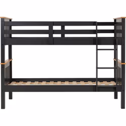 Neptune 3ft Bunk Bed in Grey and Oak Effect Finish 2 Man Delivery