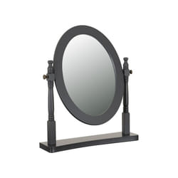Contessa Dressing Table Mirror - L12 x W48 x H57 cm - Grey
