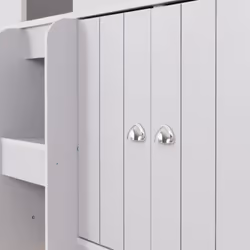 Orlando Low Sleeper Bed Bed Frame in Dove Grey Finish - Additional view 6