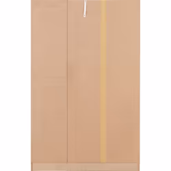 Malvern 3 Door Wardrobe in Grey Finish Hanging Rail and Shelving