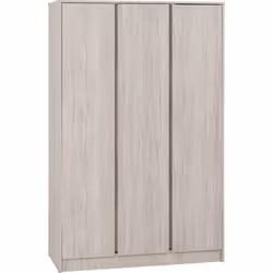 Malvern 3 Door Wardrobe in Beige Urban Snow Finish