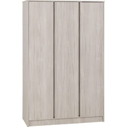 Malvern 3 Door Wardrobe in Beige Urban Snow Finish