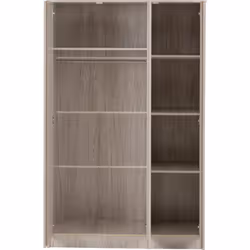 Malvern 3 Door Wardrobe in Beige Urban Snow Finish