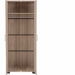 Oliver 2 Door Wardrobe Light Oak Effect