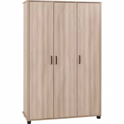 Oliver 3 Door Wardrobe Light Oak Effect