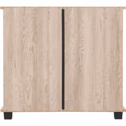Oliver 3 Drawer Chest Light Oak Effect
