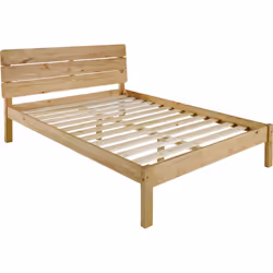 Ronan 4ft 6 Double Bed Solid Waxed Pine