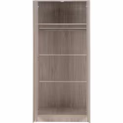 Malvern Trio Bedroom Set Wardrobe Chest of Drawers Bedside Urban Snow
