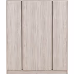 Malvern 4 Door Wardrobe Urban Snow Beige Recessed Handles