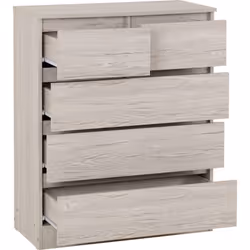 Malvern 3+2 Drawer Chest Urban Snow Beige