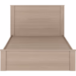 Paris Double 4ft6 Bed Smoked Ash Effect