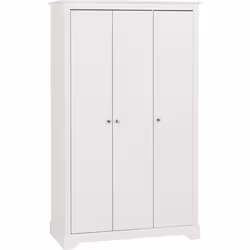 Stratford 3 Door Wardrobe White Shabby chic