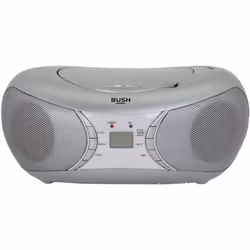 Bush Bluetooth Boombox - Silver