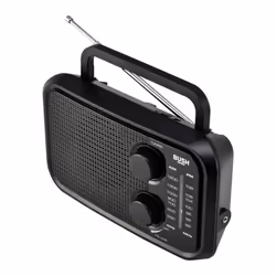 Bush PR-206 FM/AM Portable Radio - Black