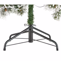 Home 6ft Pre-Lit Snow Tipped Christmas Tree