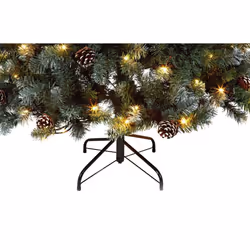 Home 6ft Oscar Pre-lit Christmas Tree - Green
