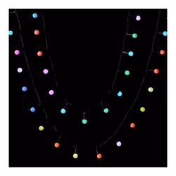 Home 160 LED Berry Christmas Tree Lights - Multicoloured