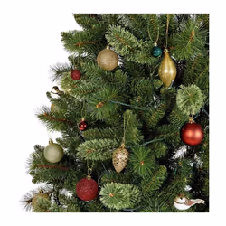 Home 6ft Mixed Cashmere Christmas Tree - Green