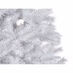 Home 6ft Pre-Lit Iridescent Christmas Tree - White