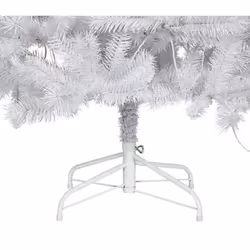 Home 6ft Pre-Lit Iridescent Christmas Tree - White