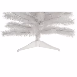 Home 3ft Pre-Lit Iridescent Christmas Tree - White