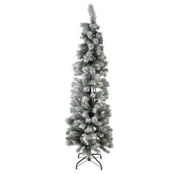 Habitat Slim 6ft Pop Up Snowy Artificial Pencil Christmas Tree