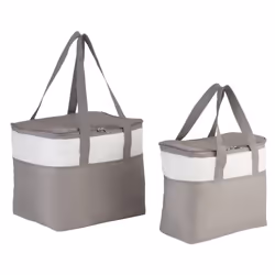 Home Pack Of 2 Grey Cool Bags - 8L / 22L