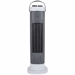Challenge 2kw Oscillating Tower Fan Heater With Carry Handle