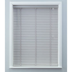 Home Elliott 50mm Wooden Tape Venetian Blind - Grey